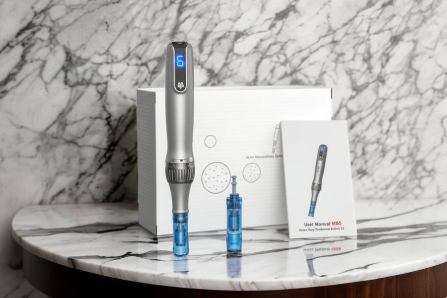 Dr Pen M8S Dermapen – Uppladdningsbar Microneedling Pen med 10 nålhuvuden