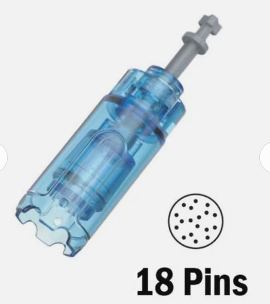 18-stifts ersättningsnålar för DrPen M8S  microneedlingpenna. 5 st.